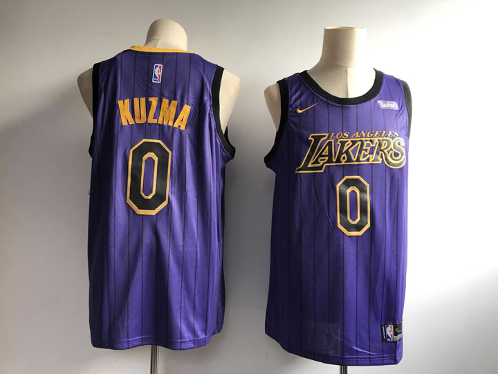Lakers 0 Kyle Kuzma Purple 2018 19 City Edition Nike Swingman Jersey,We sell and wholesale Lakers 0 Kyle Kuzma Purple 2018 19 City Edition Nike Swingman Jersey on line form chian!